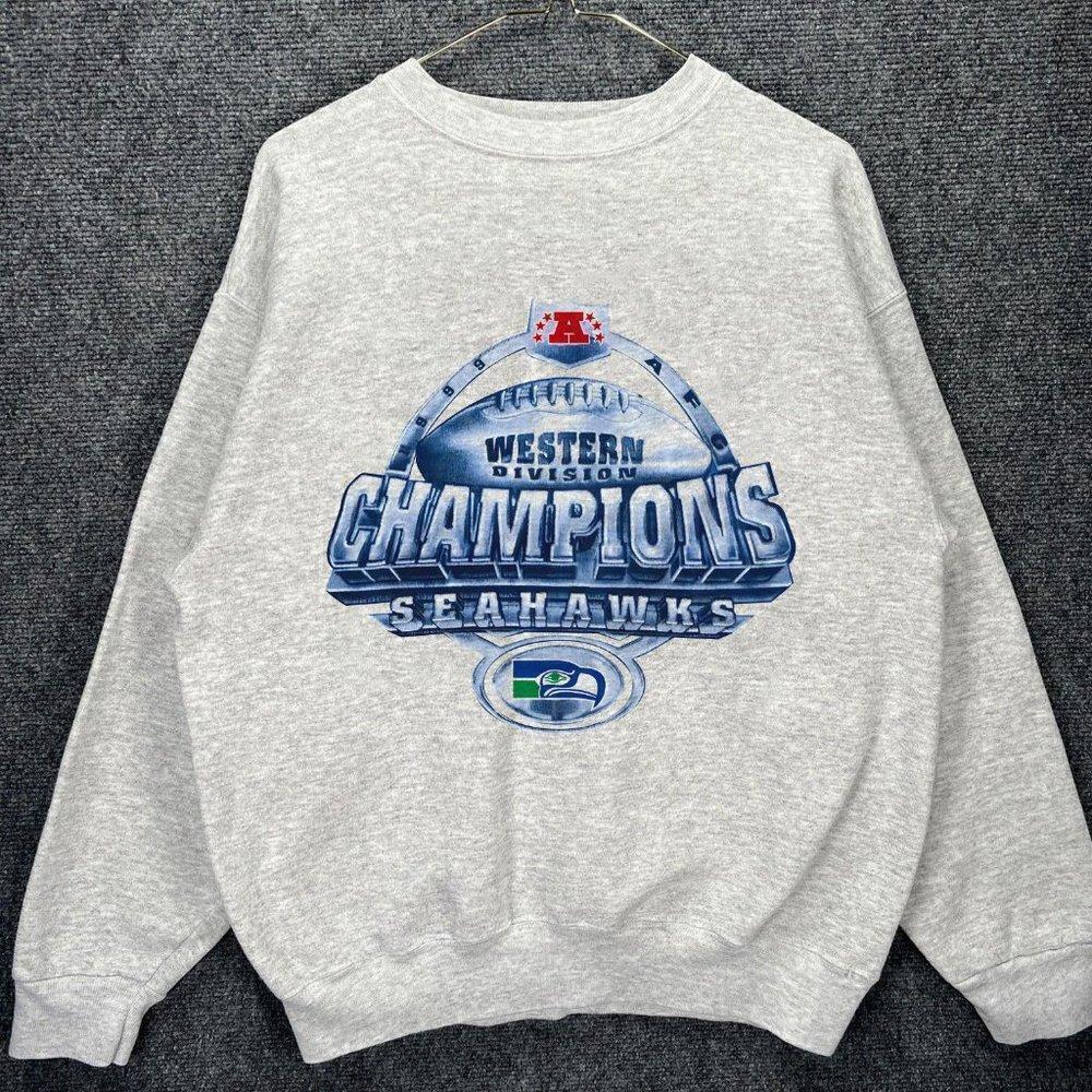 Retro 2000 Seattle Seahawks Football Fan Unisex Sweatshirt